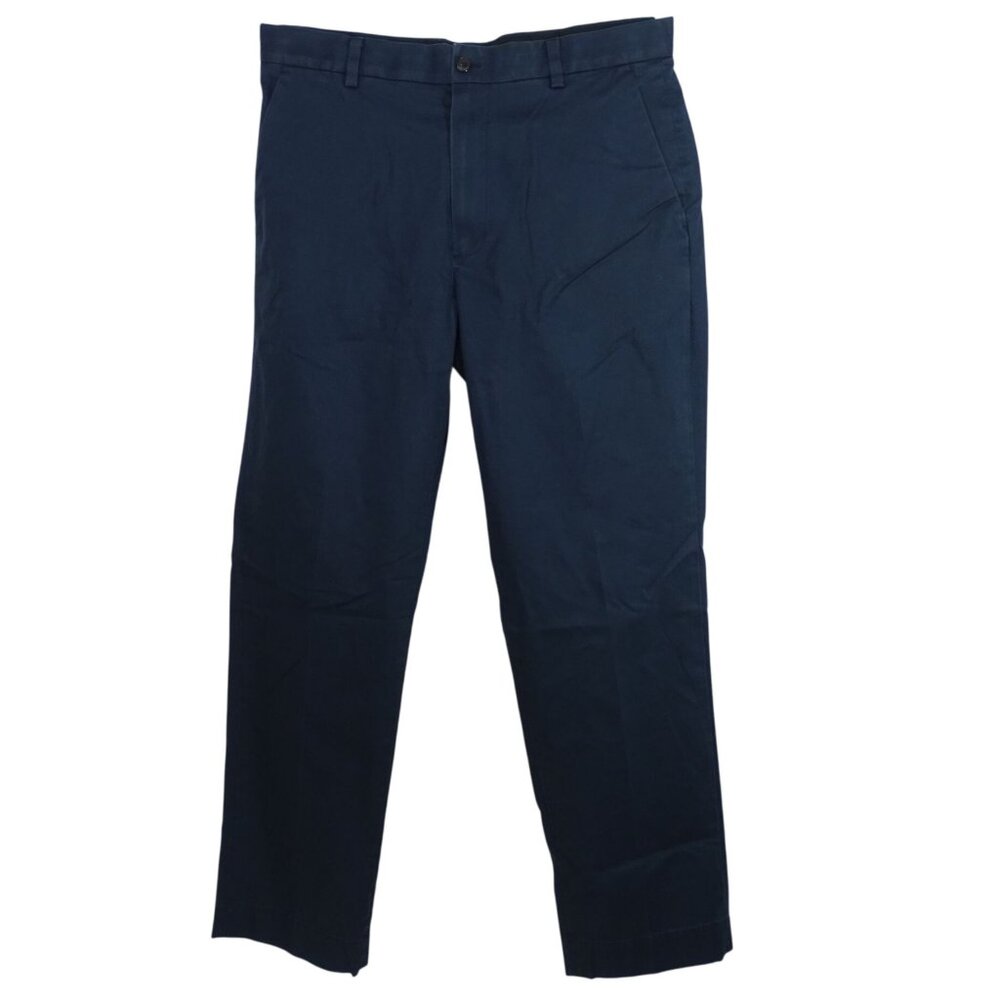Brooks Brothers Advantage Chino Stretch Clark Fit Pants Men Size 34 x 30 Blue